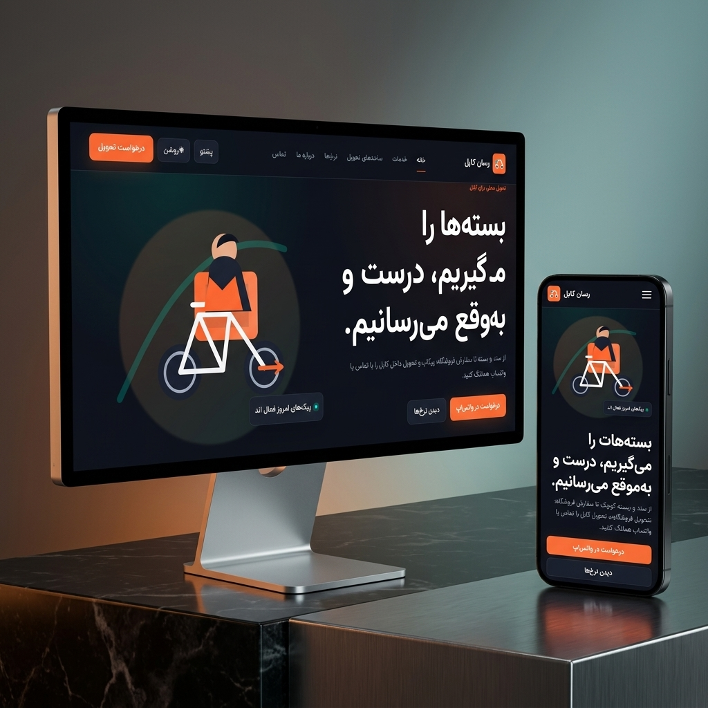 پیش‌نمایش تحویل محلی — طرح 1
