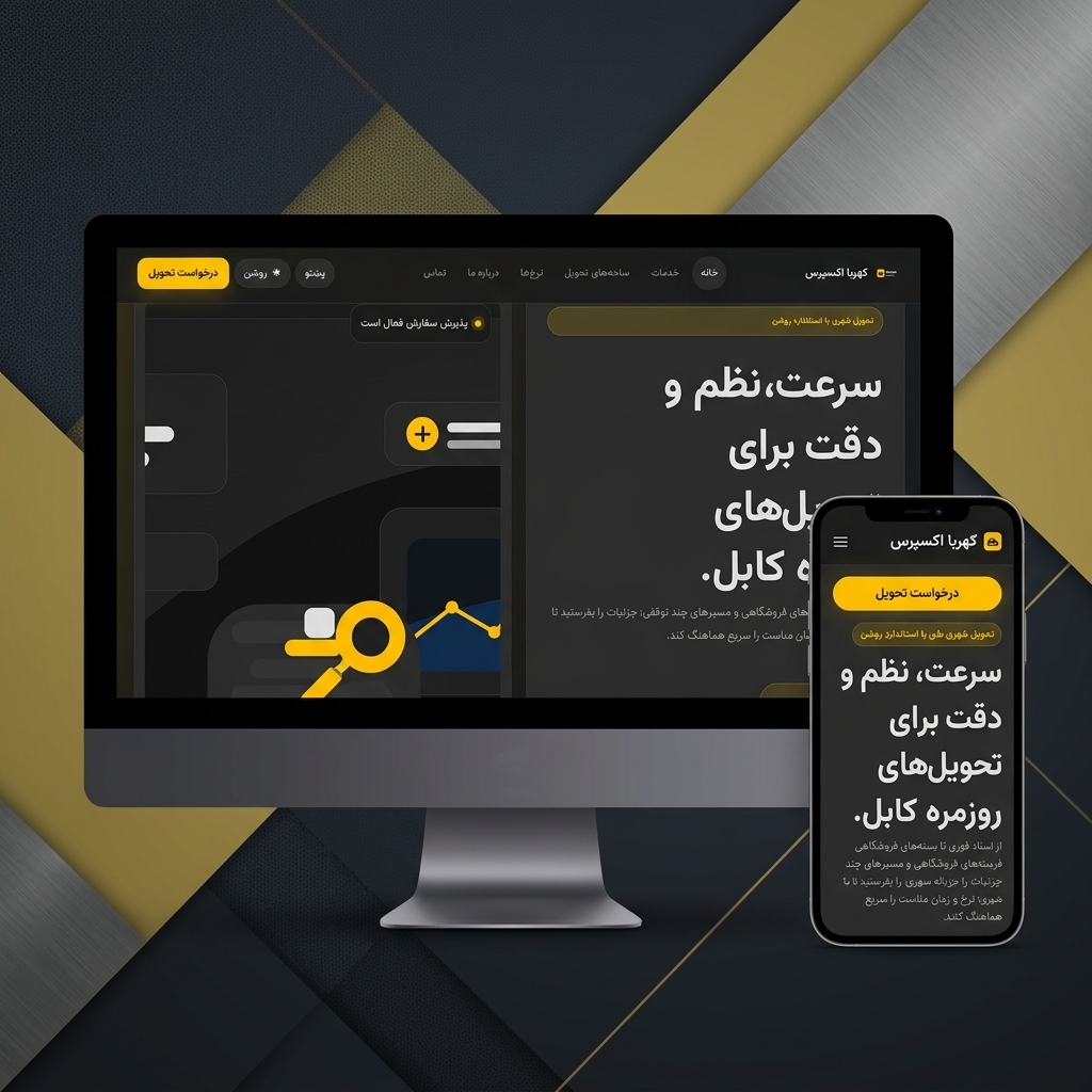 پیشنمایش تحویل محلی — طرح 3
