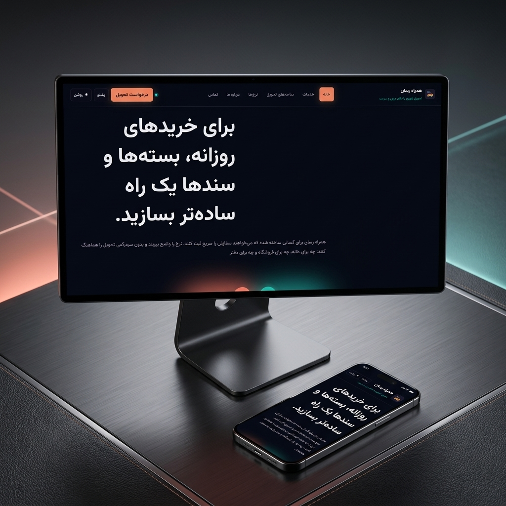 پیشنمایش تحویل محلی — طرح 4