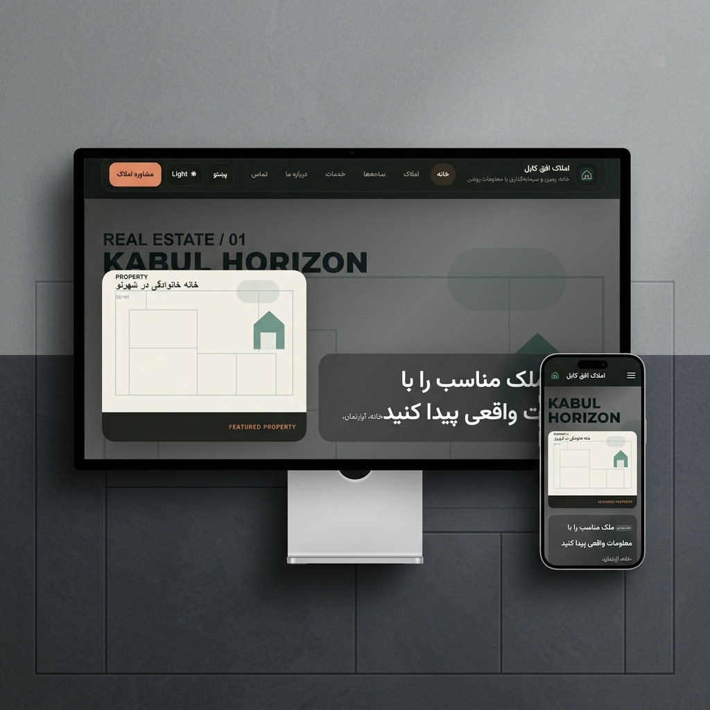 پیشنمایش املاک — طرح 2