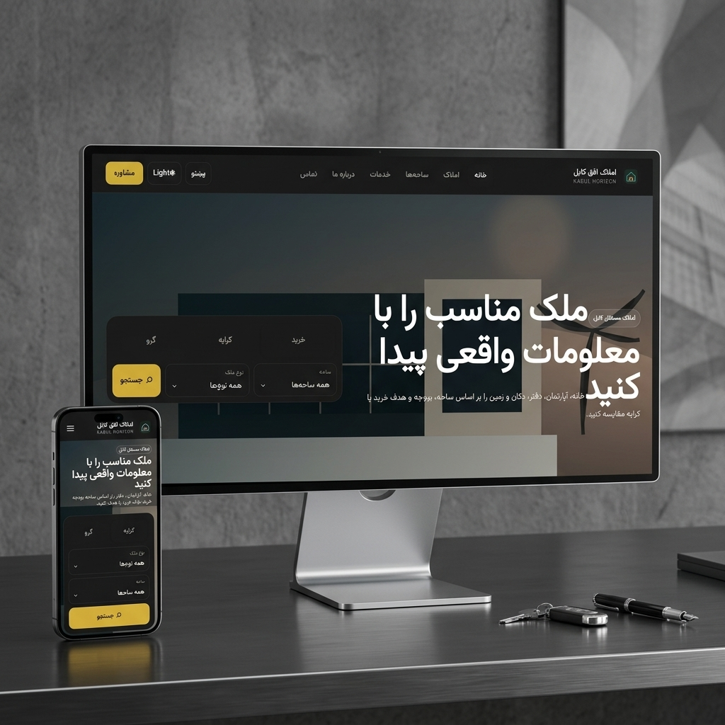 پیشنمایش املاک — طرح 5